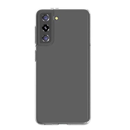 Gpack Samsung Galaxy S21 Plus 5G Kılıf Süper Silikon Şeffaf Koruma