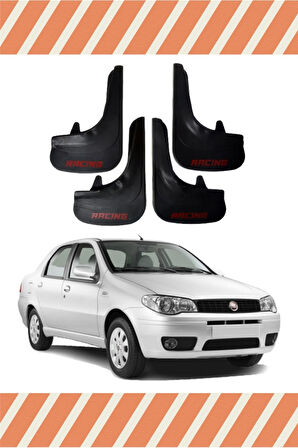 Fiat Albea-1 Racing yazılı 4’lü tozluk çamurluk paçalık şık ve sağlam malzeme