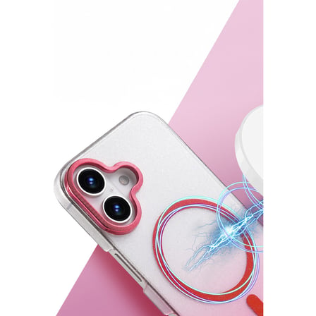 Newface Apple iPhone 16 Plus Glossy Magsafe Kapak - Mor