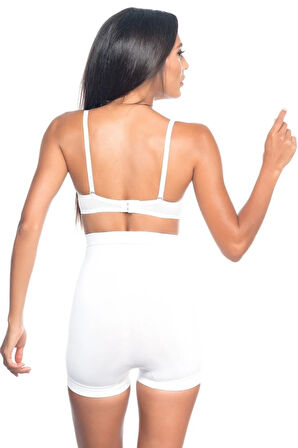 Siyah 7027 Ince Düşük Bel Boxer Korse