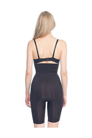 Desenli Yüksek Bel Uzun Paçalı Korse