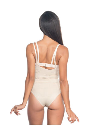 Dikişsiz Göğsü Açık Slip Boy Korse