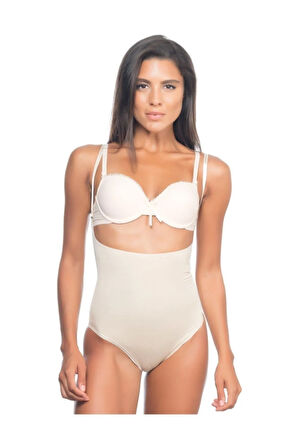 Dikişsiz Göğsü Açık Slip Boy Korse
