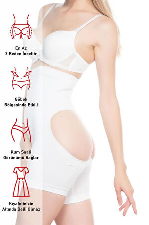 Ten 2063 Popo Açık Paçalı Korse