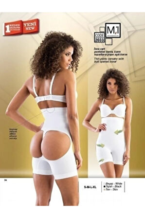 Dikişsiz Karın Toparlayıcı Arkası Açık Korse