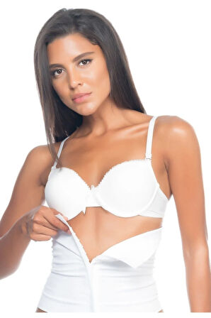 Dikişsiz Agraflı Bel Korse