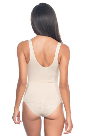 2018 Dikişsiz Kalın Askılı Boy Slip Lohusa Korse