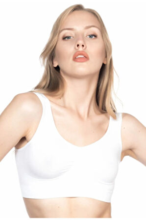 Dikişsiz Kalın Askılı Büstiyer