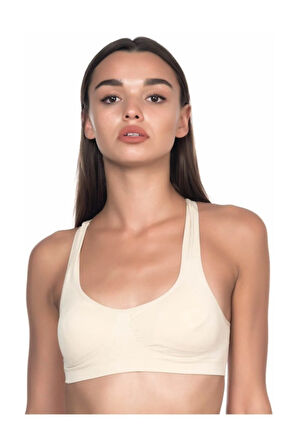 Dikişsiz Pedli Sporcu Toparlayıcı Sütyen