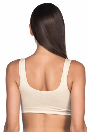 M.ı 4015 Dikişsiz Dekolte Toparlayıcı Sütyen