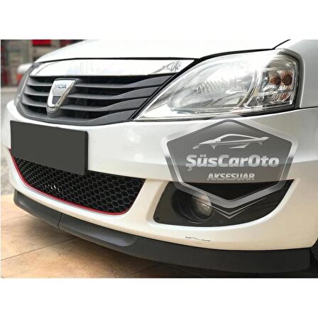 Dacia Logan 2009-2020 Uyumlu Üniversal Astra H lip Esnek Ön Lip 2 Parça Tampon Altı Dil Karlık Ön Ek