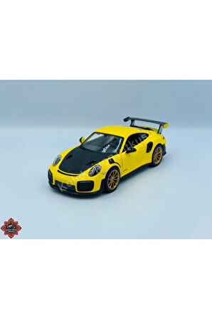 Koleksiyontutkusu 1/24 Ölçek Porsche 911 Gt2 Rs Model Araba