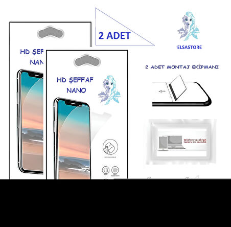 HONOR MAGİC 4 PRO Nano Ekran Koruyucu 2 Adet Ultra İNCE Esnek Hd Şeffaf