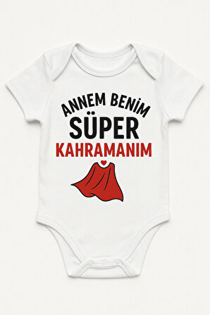 Organik %100 Pamuk Bebek Body Badi Zıbın ZBN495