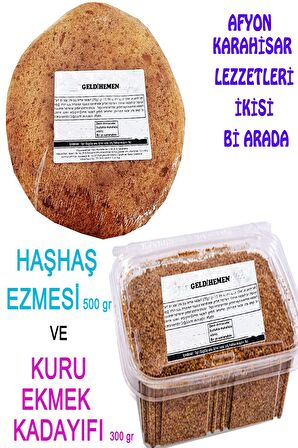 Haşhaş Ezmesi & Kuru Ekmek Kadayıfı Afyonkarahisar