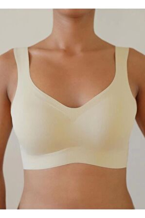 FK LAZER KESİM PEDLİ SEAMLESS BRALET SÜTYEN-TEN