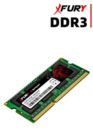 FURY E-SPORT DDR3 8Gb 1600Mhz Notebook Ram Bellek 1x8GB