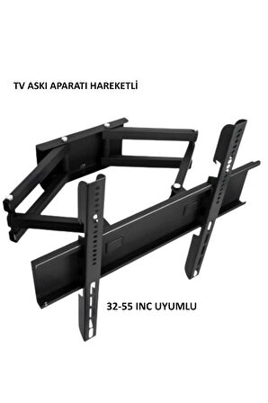 FURY Hareketli Lcd Led Televizyon Duvar Asma Aparatı 32-55"ınch Tv Askı Aparatı