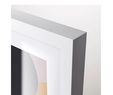 IKEA RÖDALM beyaz çerçeve , beyaz, 55x28 cm 