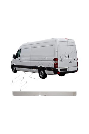 Mercedes Sprinter W906 Uyumlu 2006-2018 Krom Bagaj Çıtası Paslanmaz Çelik