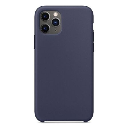 Smcase iPhone 11 Pro Kılıf Lansman İçi Süet Silikon 
