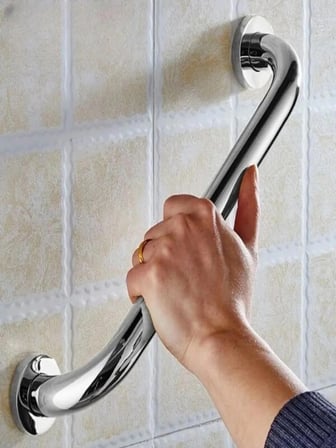Yaşlı Ve Bedensel Engelli Tutunma Barı Paslanmaz Çelik 19 mm Çap 60 cm
