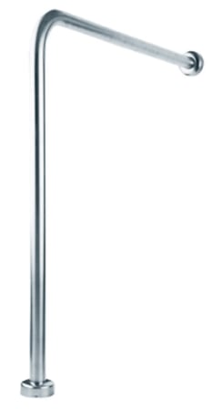 Paslanmaz Yerden Duvara Tutunma Barı 32mm Çap 75x75cm