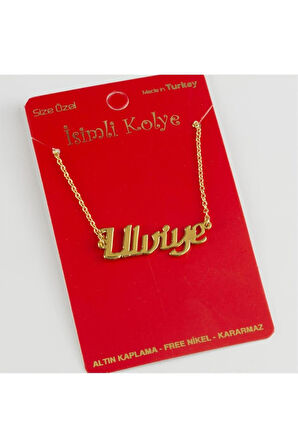 Ulviye İsimli Kolye (Kişiye Özel)