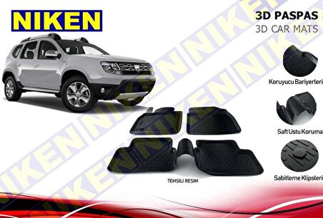 Dacıa Duster 2010- 3D Paspas