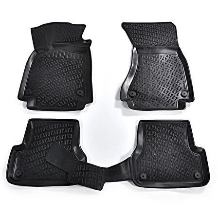 Audi A6 2011-2014 Arası Rizline 3D Havuzlu Paspas