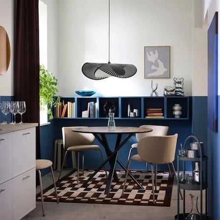 IKEA KVÄLLSDOPP/HAVSDJUP sarkıt lamba , siyah, 72 cm 