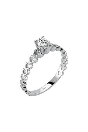 0,25 Karat Pırlanta Tektaş Yüzük