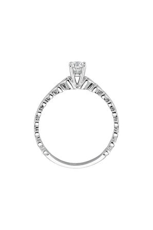 0,25 Karat Pırlanta Tektaş Yüzük