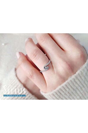 F Renk Toplam 0,35 Karat Pırlanta Tektaş Yüzük