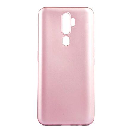 Smcase Oppo A9 2020 Kılıf Lüks Silikon  Tam Kapatan Cam