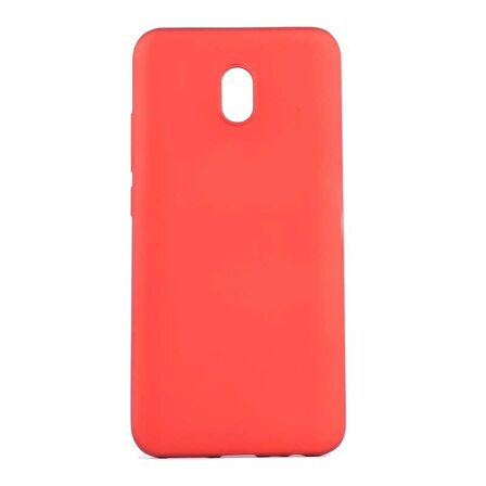 Smcase Xiaomi Redmi 8A Kılıf Lüks Silikon  Nano Ekran Koruyucu