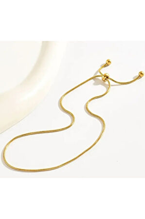 Ayarlanabilir Gold Çelik Halhal -Glorious Serisi