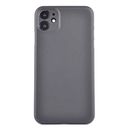 Smcase iPhone 11 Kılıf PP Hayalet Mat Silikon 