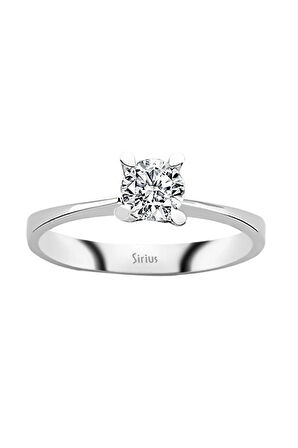 G Renk 0,48 Karat Pırlanta Tektaş Yüzük