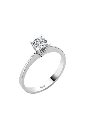 G Renk 0,48 Karat Pırlanta Tektaş Yüzük