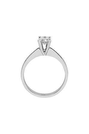 G Renk 0,48 Karat Pırlanta Tektaş Yüzük