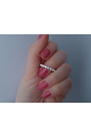 F Renk 2,13 Karat Pırlanta Tamtur Yüzük