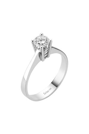 0,53 Karat Pırlanta Tektaş Yüzük