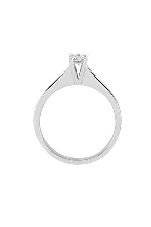 G Renk 0,23 Karat Pırlanta Tektaş Yüzük