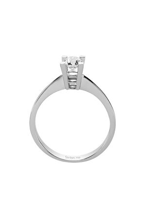 D Renk 0,46 Karat Pırlanta Tektaş Yüzük