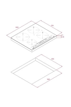 Teka IZC 64630 BK İndüksiyon Ankastre Ocak