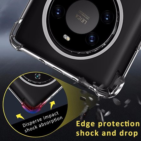 Gpack Huawei Mate 40 Pro Kılıf AntiShock Ultra Koruma Sert Silikon