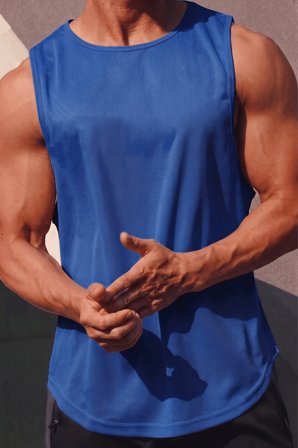 Erkek Sporcu Atleti Sıfır Kol Tişört Fitness Gym Antrenman Tişörtü Ter Tutmayan Atlet SIFIRKOL-2026