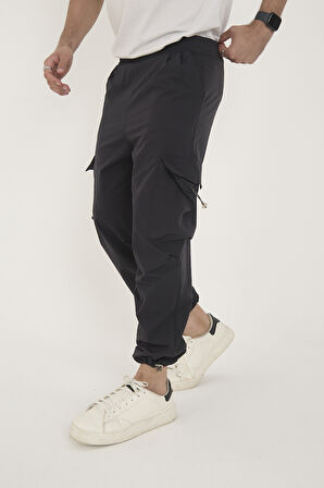Camp550 Outdoor Tactical Kargo Cepli Ayarlanabilir Paçalı Oversize Erkek Jogger Yürüyüş Pantolonu