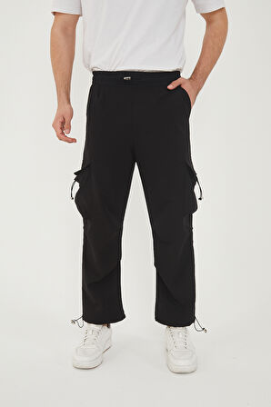 Camp550 Outdoor Tactical Kargo Cepli Ayarlanabilir Paçalı Oversize Erkek Jogger Yürüyüş Pantolonu